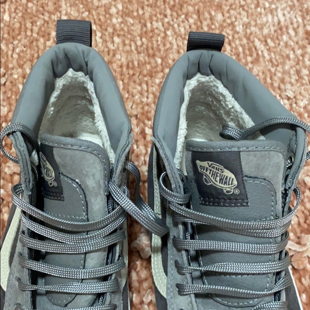 Gray High Top Vans - image 3